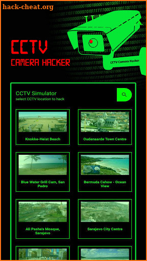 CCTV Camera Hacker App - Camera Hacker Simulator screenshot