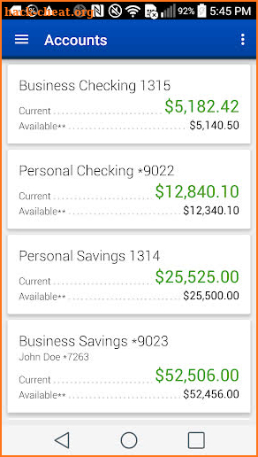 CCU Mobile Banking screenshot