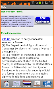 CCW – Concealed Carry 50 State screenshot