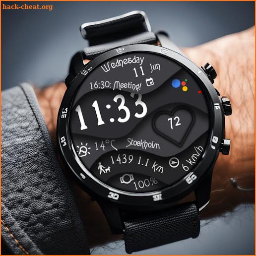 Ccwf022 Digital Watch Face screenshot