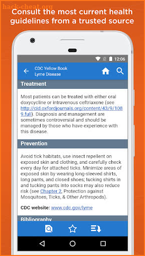 CDC Yellow Book 2018 screenshot