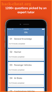 CDL Practice Test 2018 Edition screenshot