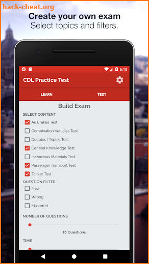 CDL Practice Test 2021 screenshot