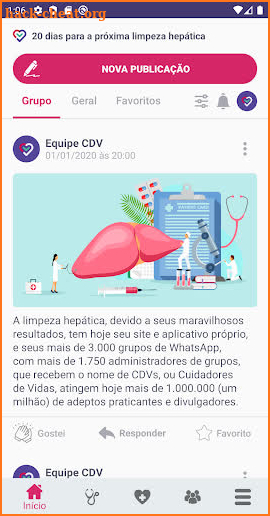 CDV App screenshot