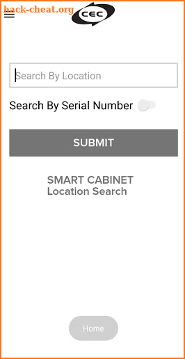 CEC Smart Cabinet App screenshot