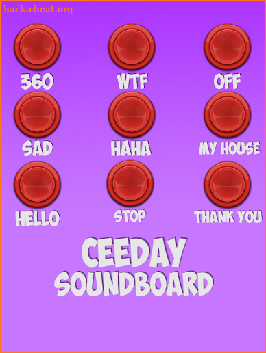 Ceeday Soundboard screenshot
