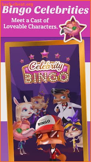 Celebrity Bingo - Free Multiplayer Bingo screenshot