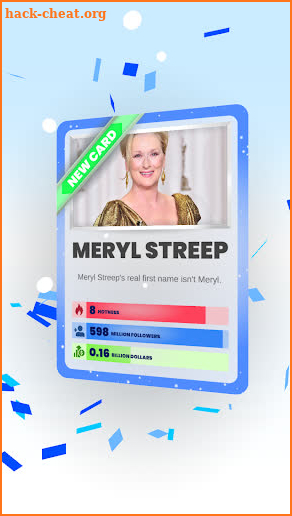 Celebrity Cards screenshot