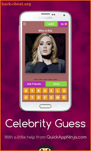 Celebrity Guess Quiz screenshot