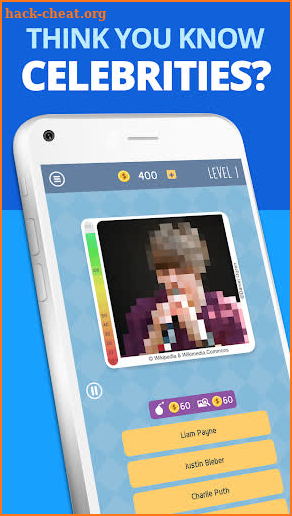 Celebrity Guess - Star Puzzle Guessing Game screenshot
