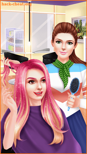 Celebrity Hair Style SPA Salon screenshot