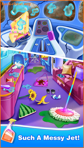 Celebrity House Clean Up-Girl House Tidy Up Game screenshot