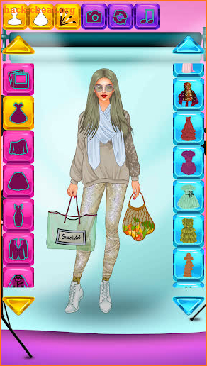 Celebrity Make Up & Dress Up - Fashion Salon screenshot