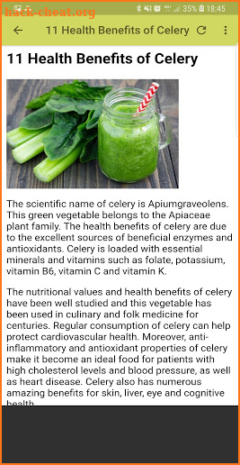Celery Juice recipes screenshot