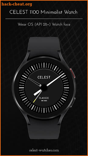 CELEST1100 Minimalist Watch screenshot