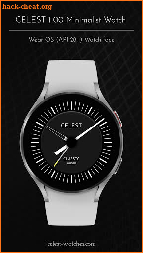 CELEST1100 Minimalist Watch screenshot