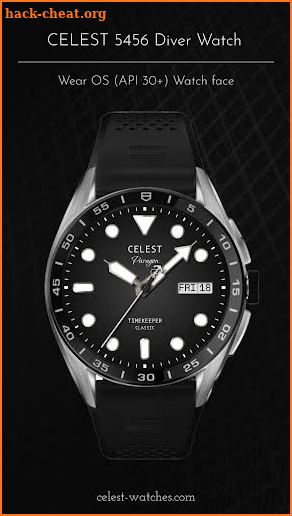 CELEST5456 Diver Watch screenshot