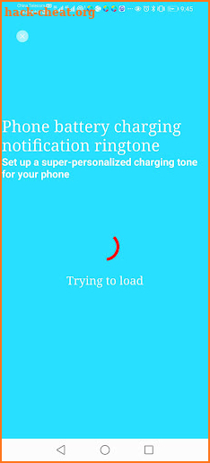 Cell phone battery Ringtones screenshot