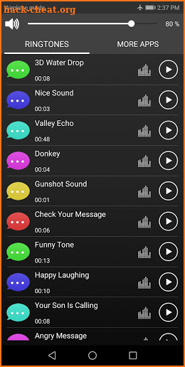 Cell Phone Notification Tones screenshot