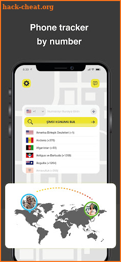 Cell phone tracker by number screenshot