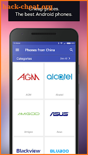 Cell Phones from China for cheap. Free shipping! screenshot