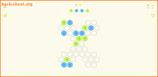 Cell Puzzle Mobile Game screenshot