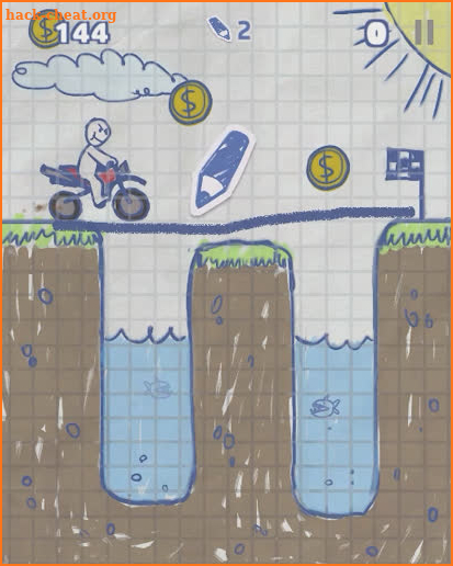 Cell Rider - Draw & Ride screenshot