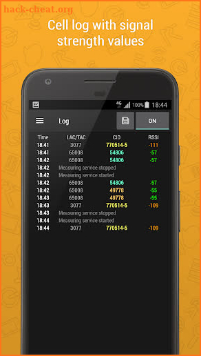 Cell Signal Monitor Pro: mobile networks monitor screenshot