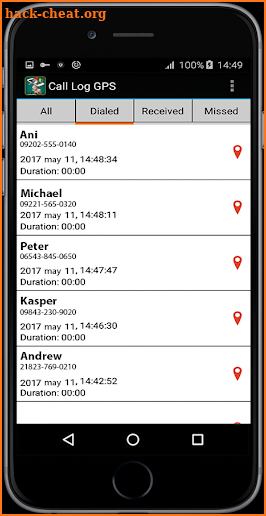 Cell Tracker screenshot