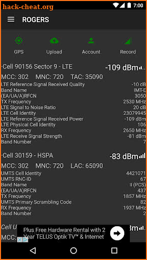 CellMapper screenshot