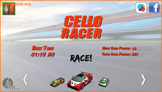 Cello Racer screenshot