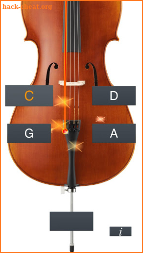 Cello Tuner Simple screenshot