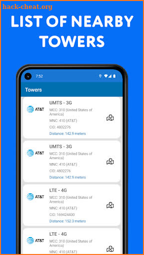 Cellular Tower - Signal Finder screenshot