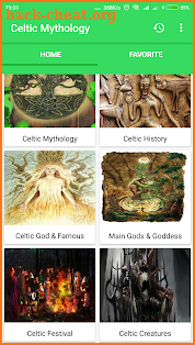 Celtic Mythology and gods screenshot