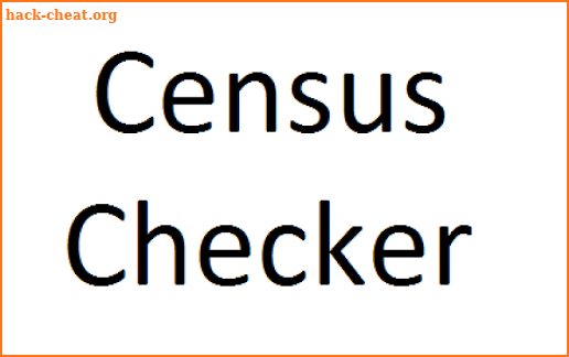 Census Checker screenshot