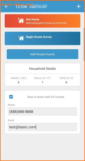 Census PDI screenshot