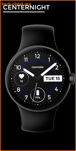 Centernight - watch face screenshot