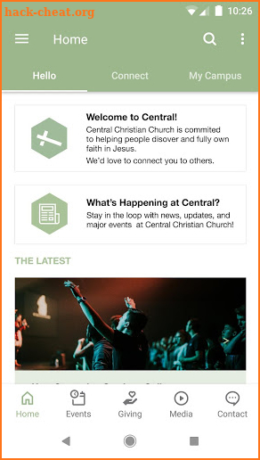 Central Christian Church AZ screenshot
