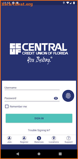 Central CU of Florida screenshot