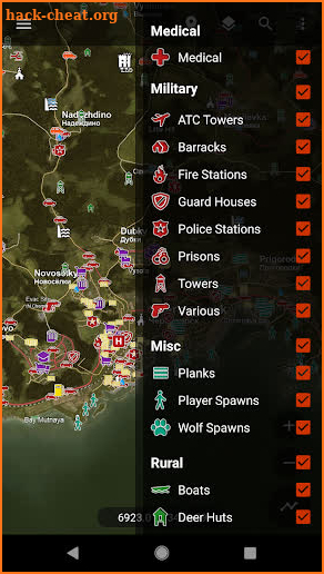 Central for DayZ - Map & Guide screenshot