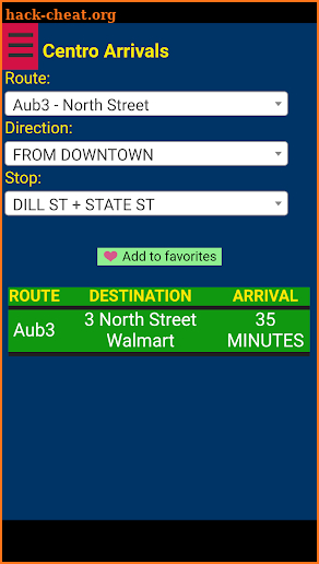 Central NY Centro Bus Tracker screenshot