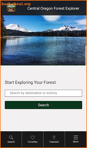 Central Oregon Forest Explorer screenshot