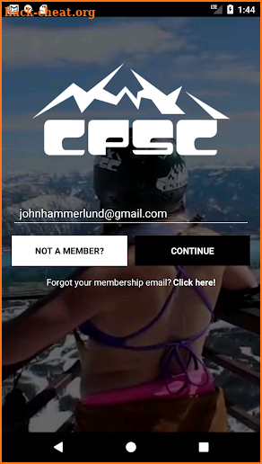 Central Pacific Ski Club screenshot
