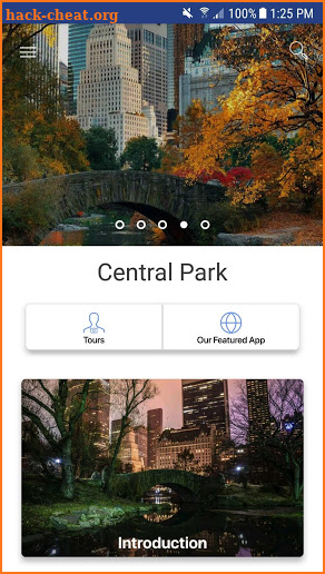 Central Park Travel Guide screenshot