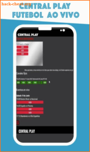 Central Play Futbol Clue screenshot