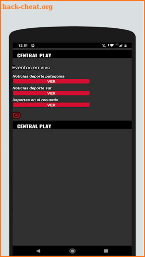 Central Play - Mundo Del Futbol screenshot