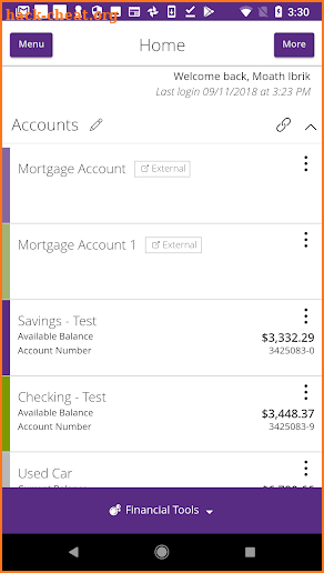 Centris Mobile Banking screenshot