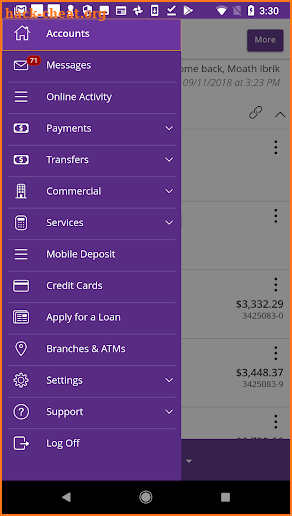 Centris Mobile Banking screenshot