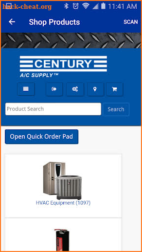 Century AC Supply screenshot