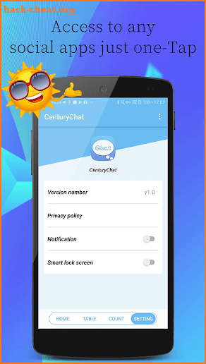 Century Chat screenshot